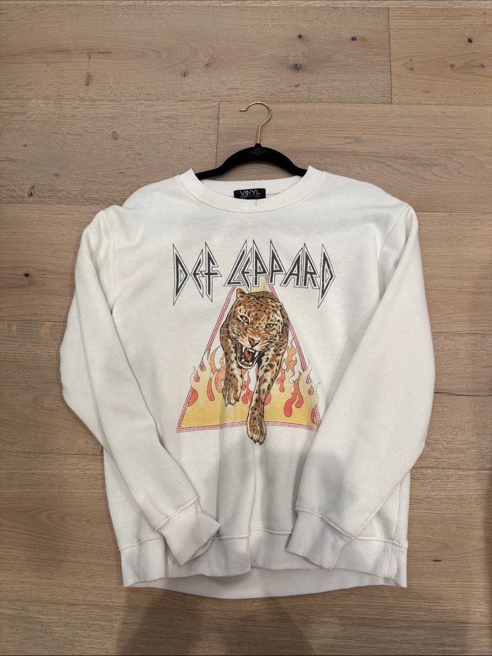 Women’s Def Leppard women’s sweatshirt size small